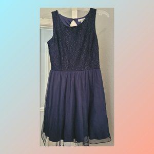 Navy Blue Dress